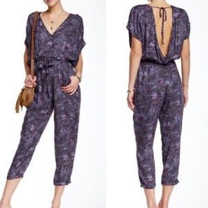 Free people night combo jumpsuit